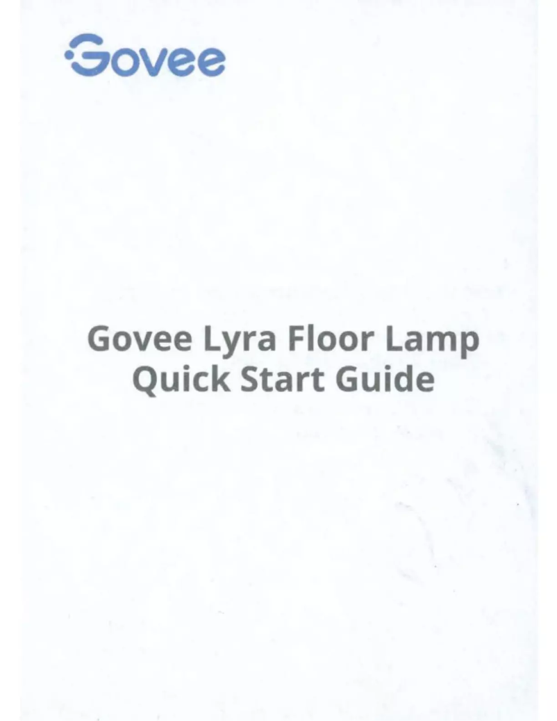 Page n°1 - Manuel utilisateur Govee Lyra Floor Lamp