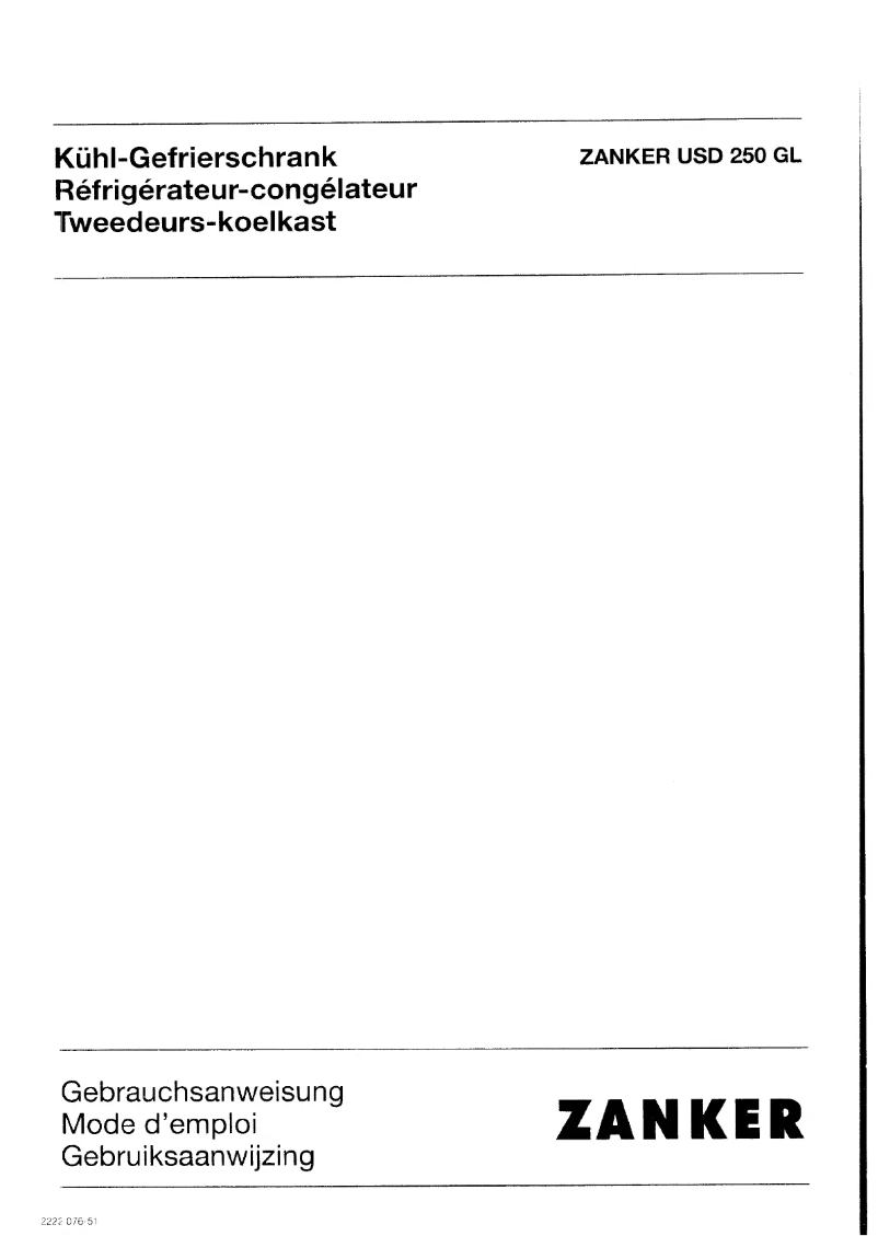 Imagen de la primera página del manual del dispositivo USD250GL