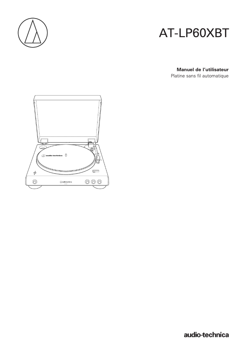 Page n°1 - Manuel utilisateur Audio-Technica AT-LP60XBT