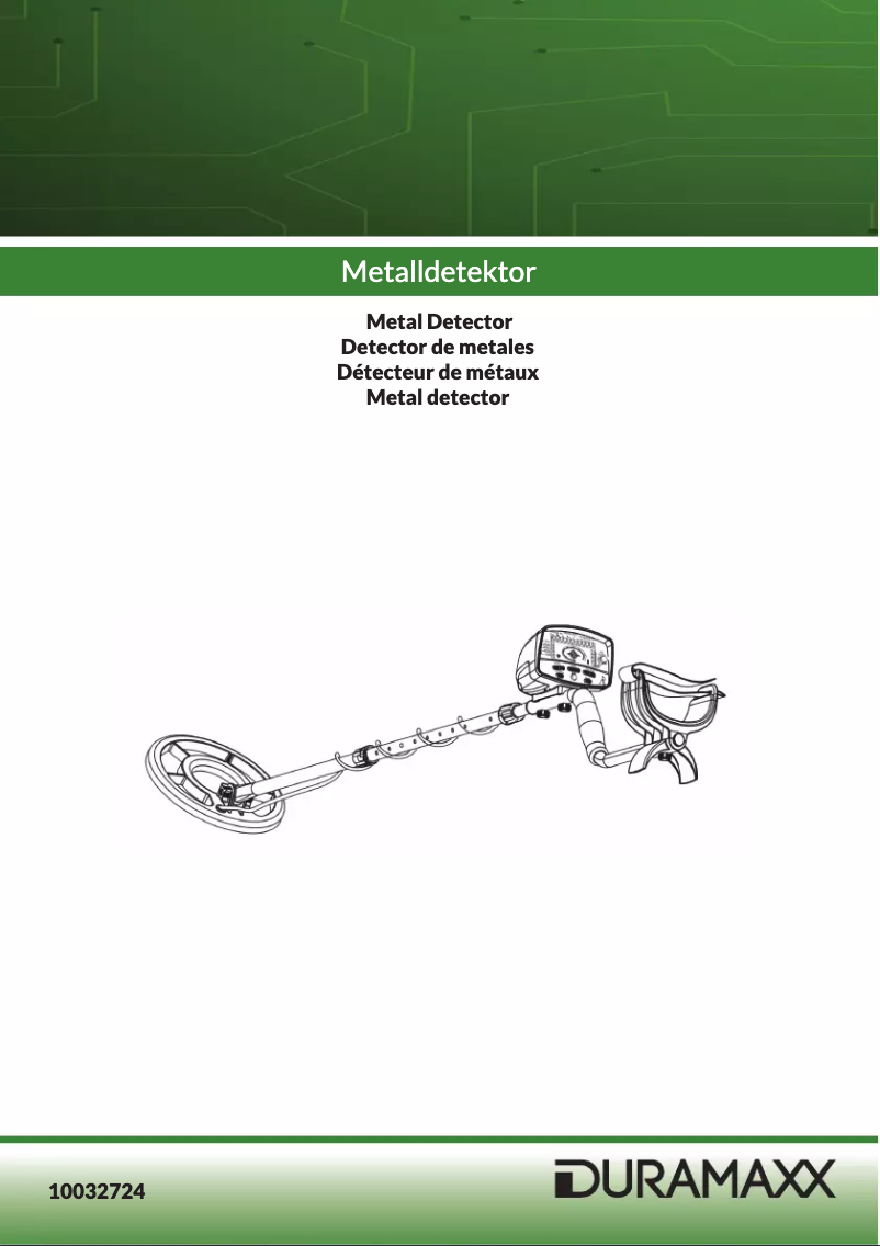 Page n°1 - Manuel utilisateur Duramaxx Dr. Jones