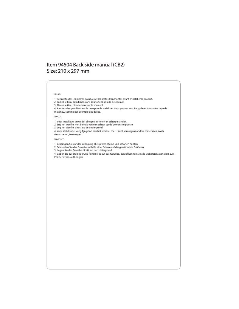 Página 1 del manual Manual de usuario Florabest IAN 94504