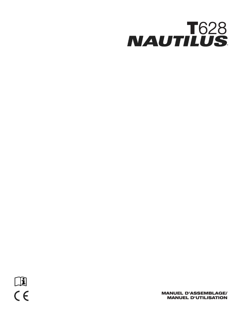 Page 1 de la notice Instructions / montage Nautilus T628