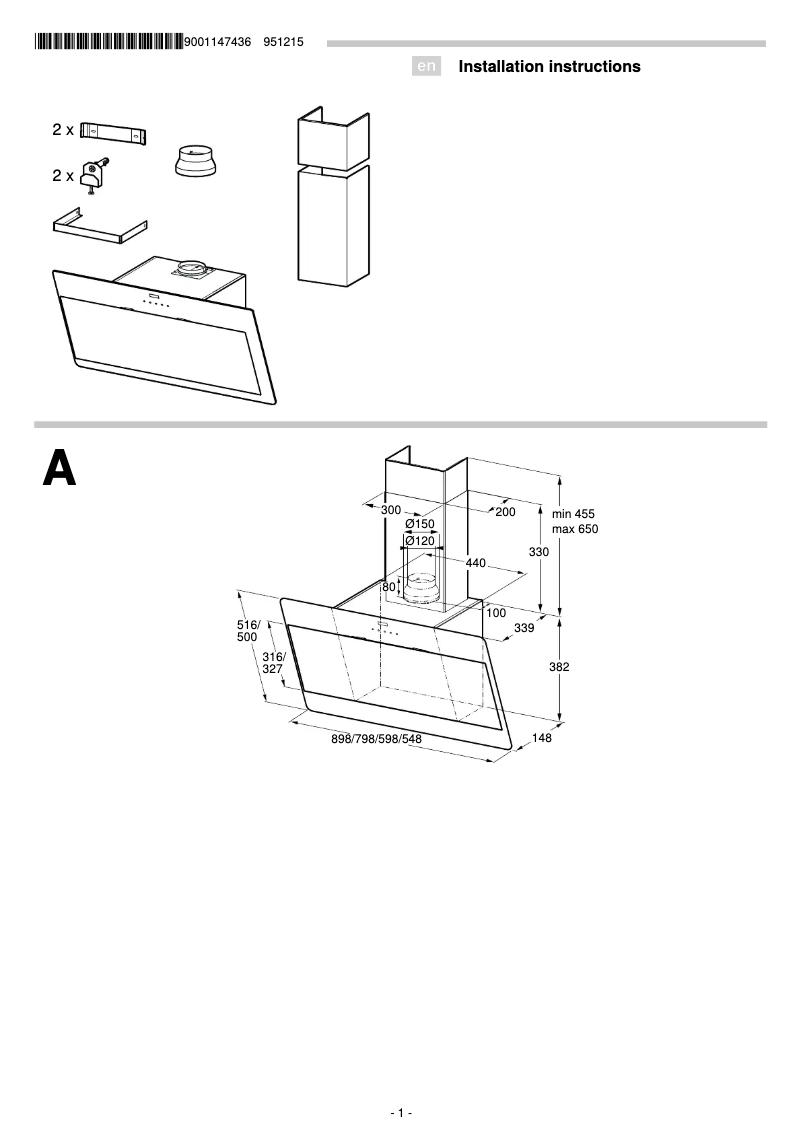 Image de la première page du manuel de l'appareil LC86KA670