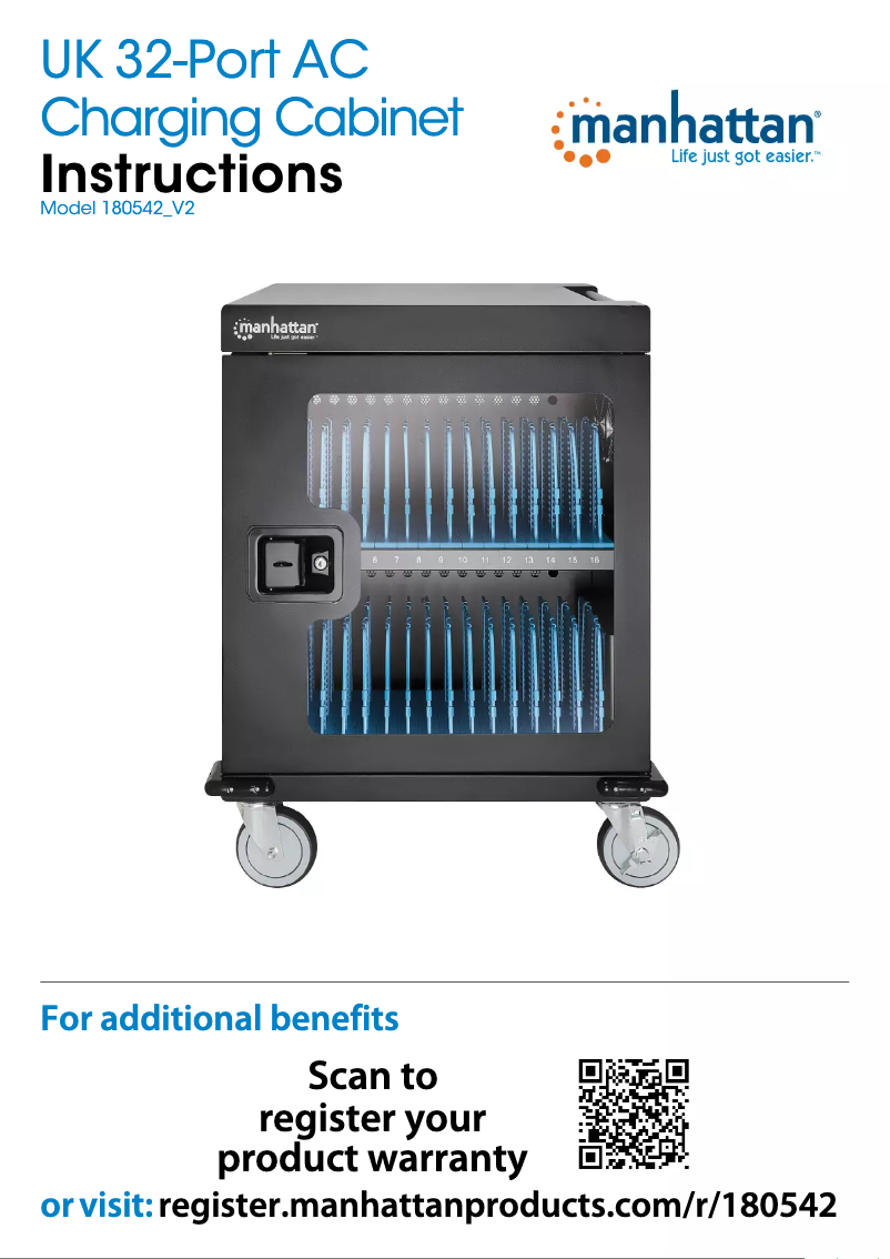 Page 1 of the manual User Manual Manhattan 180542