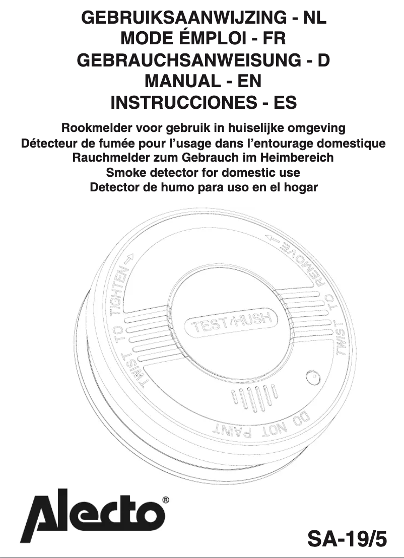 Image de la première page du manuel de l'appareil SA-29/5