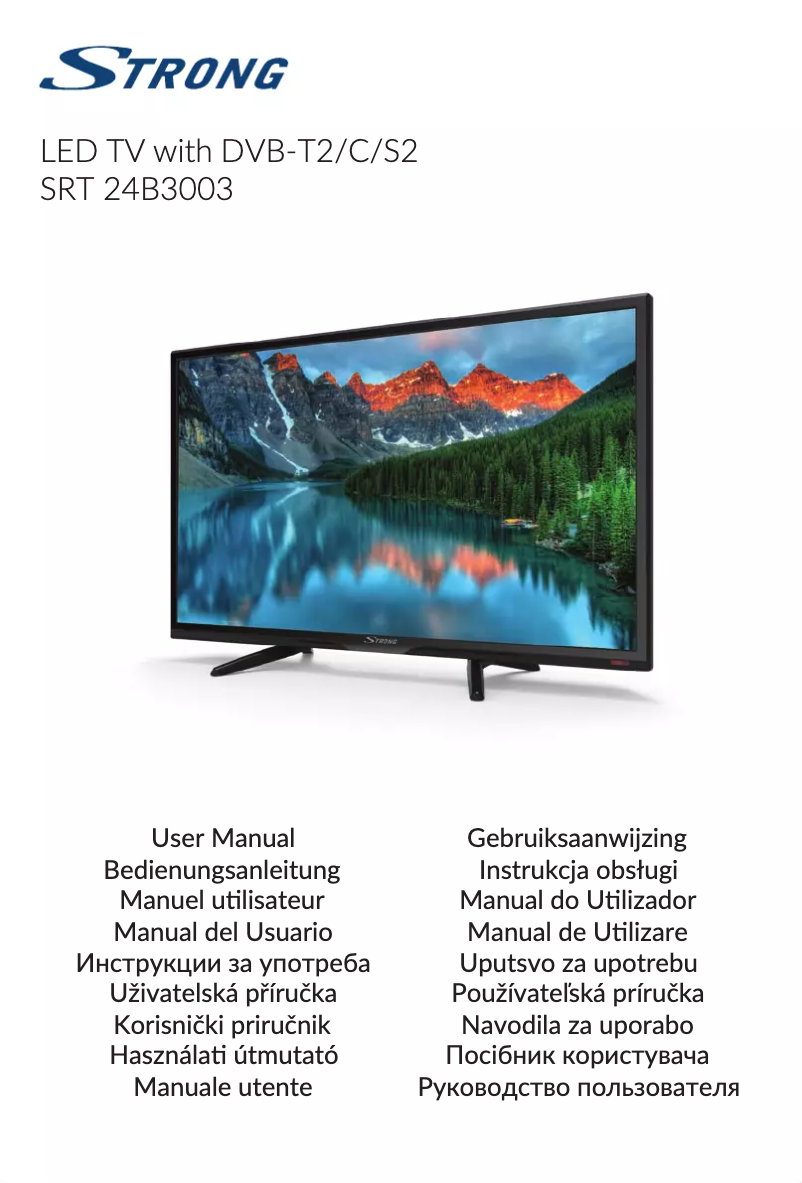 Page 1 de la notice Manuel utilisateur Strong SRT 24HB3003
