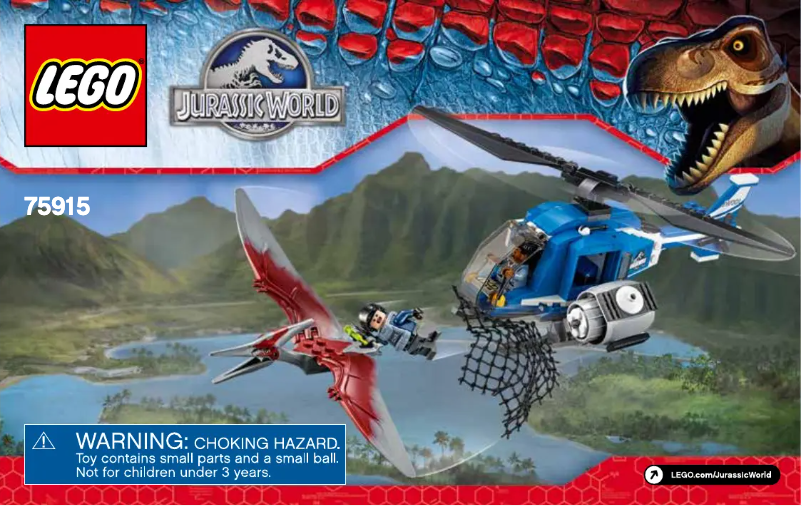 Page n°1 - Manuel utilisateur Lego Jurassic World 75915