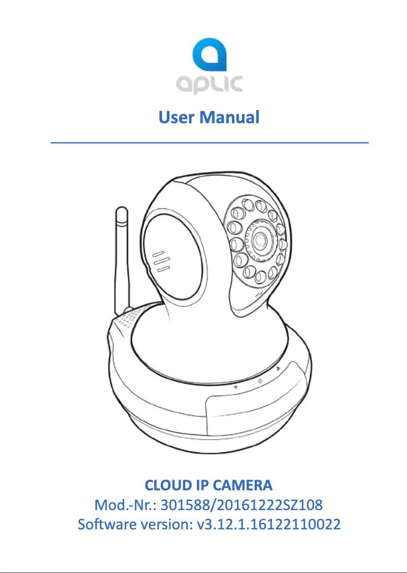 Page 1 de la notice Manuel utilisateur Aplic 301588