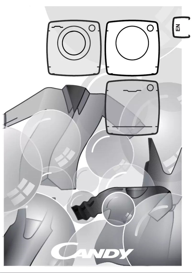 Page n°1 - Manuel utilisateur Candy CS C8DF-80