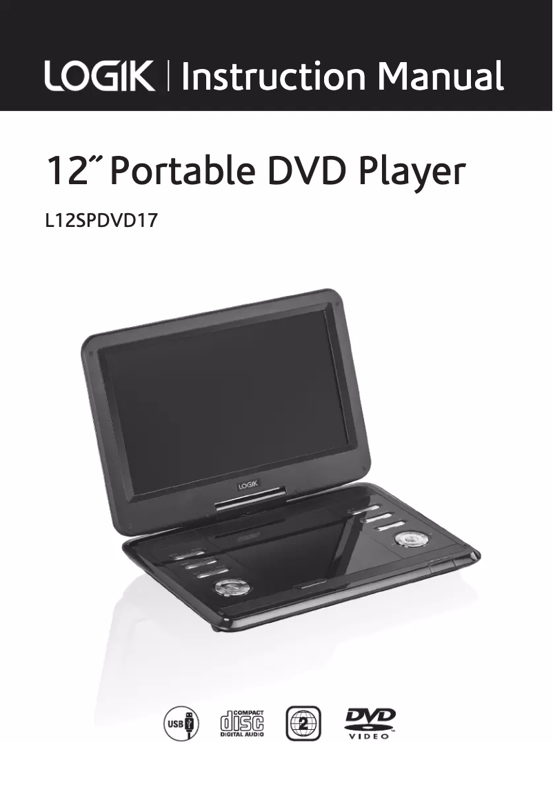 Página 1 del manual Manual de usuario Logik L12SPDVD17