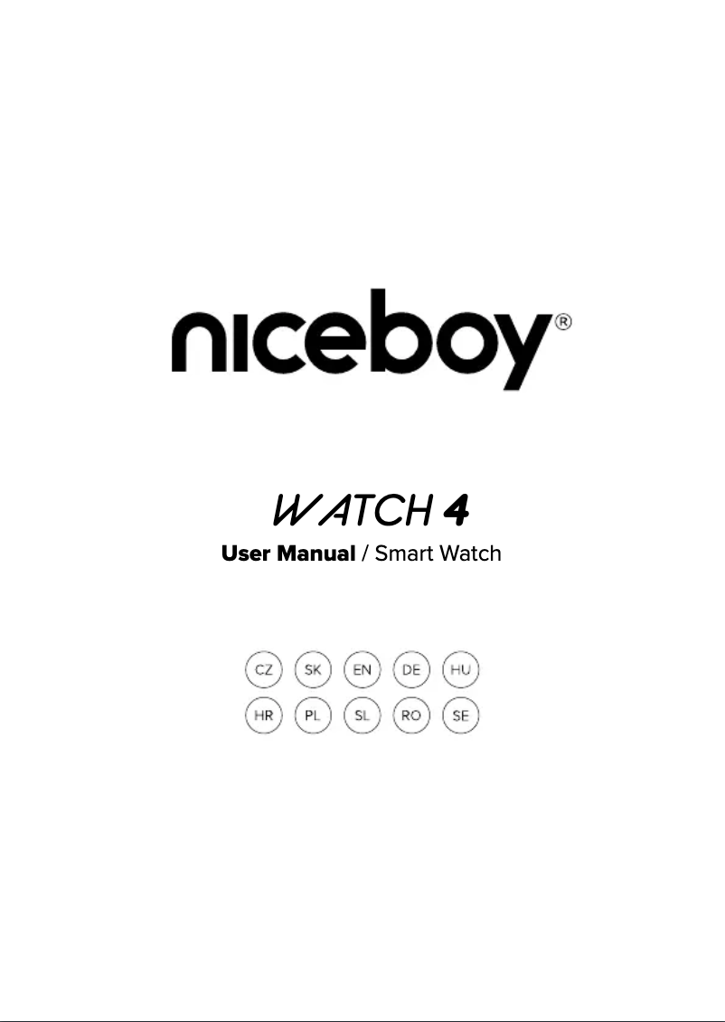 Image de la première page du manuel de l'appareil WATCH 4