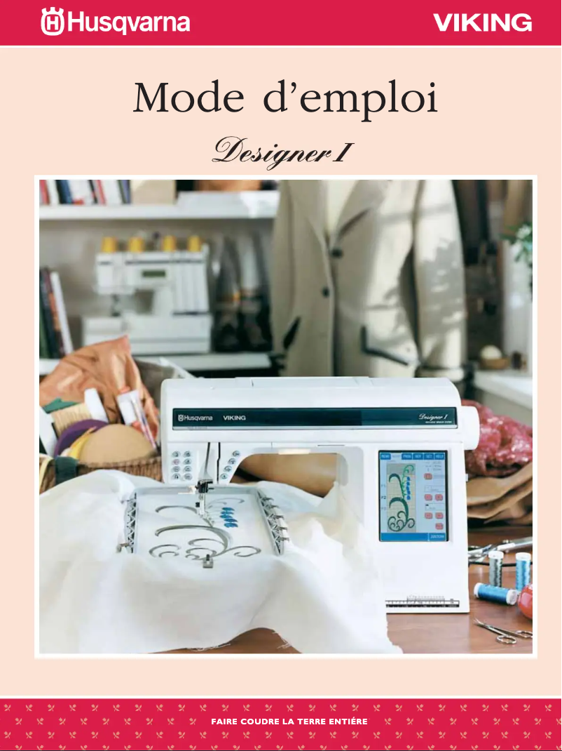 Page n°1 - Manuel utilisateur Husqvarna Designer I