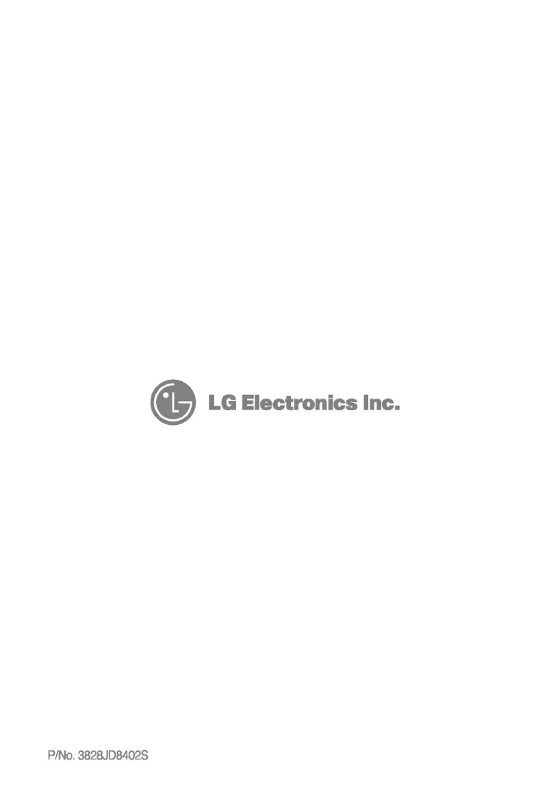 Página 1 del manual Manual de usuario LG GR-S392GC