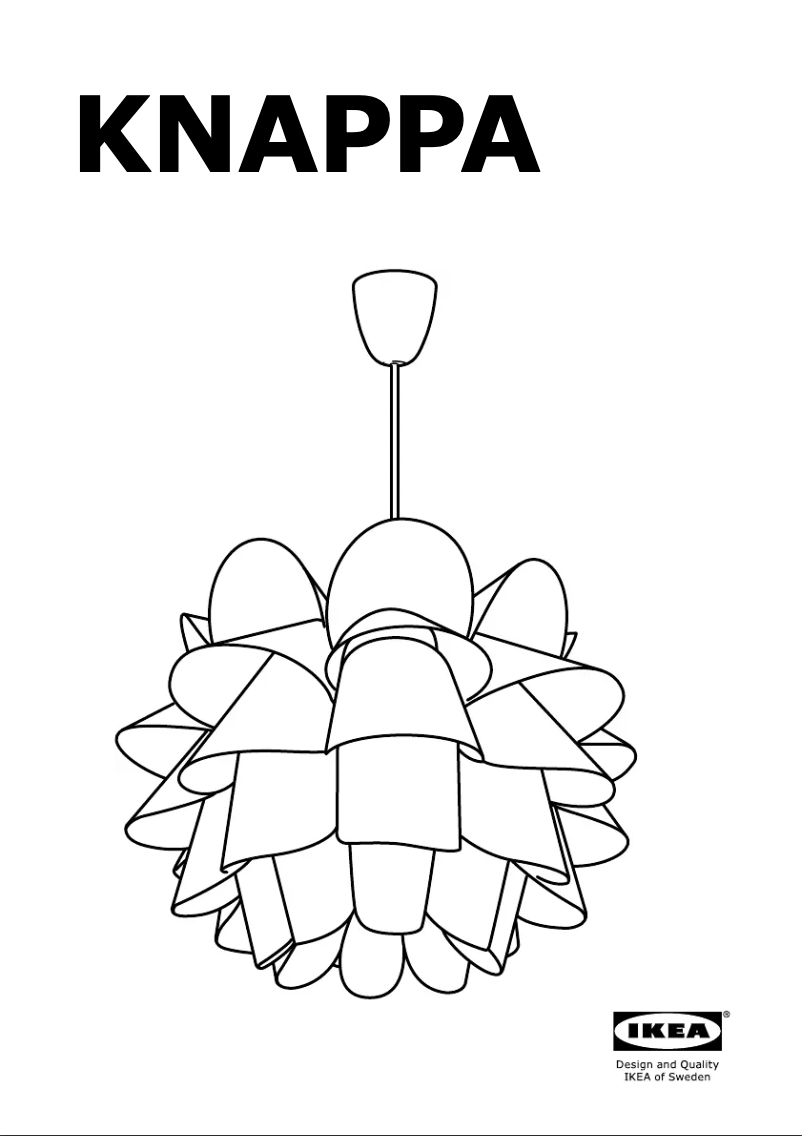 Image de la première page du manuel de l'appareil KNAPPA