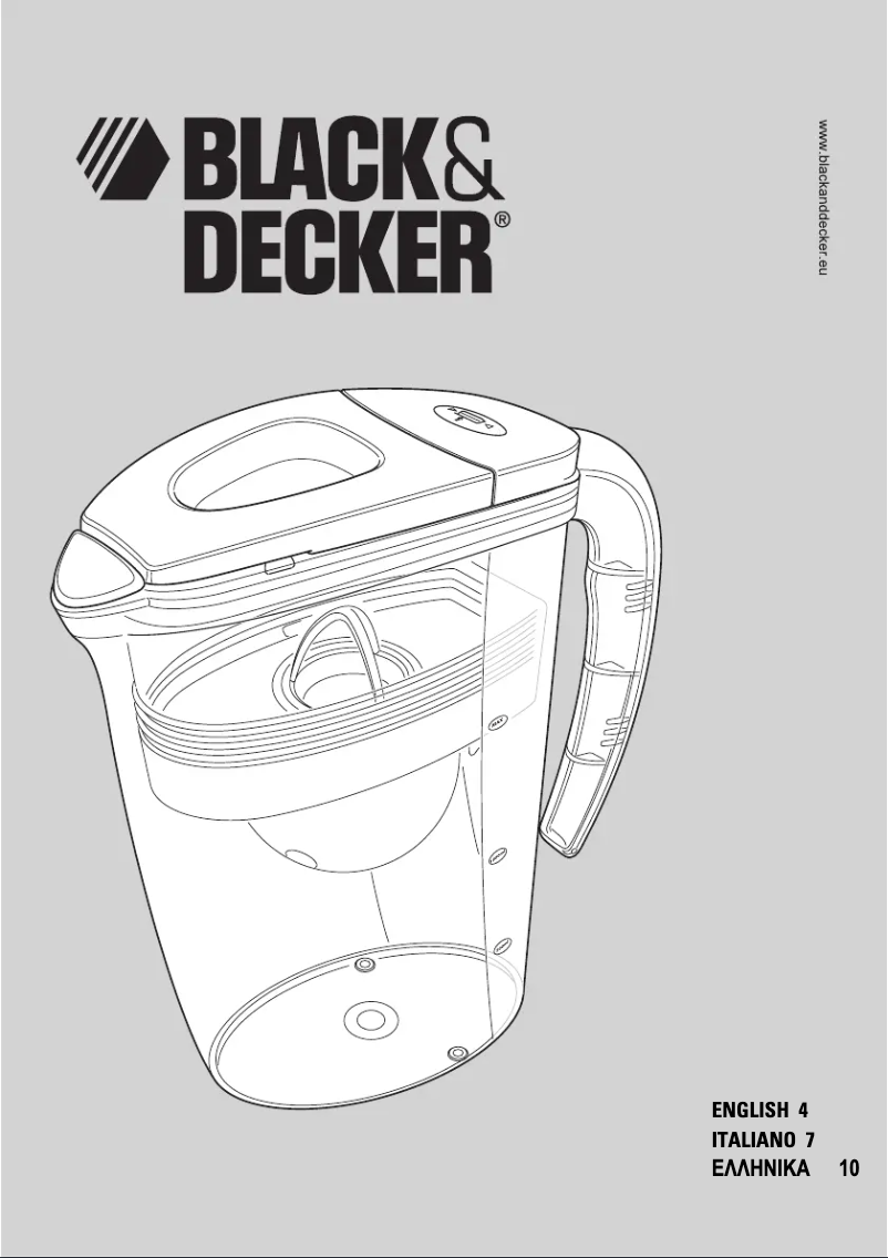 Página 1 del manual Manual de usuario Black & Decker WJD225