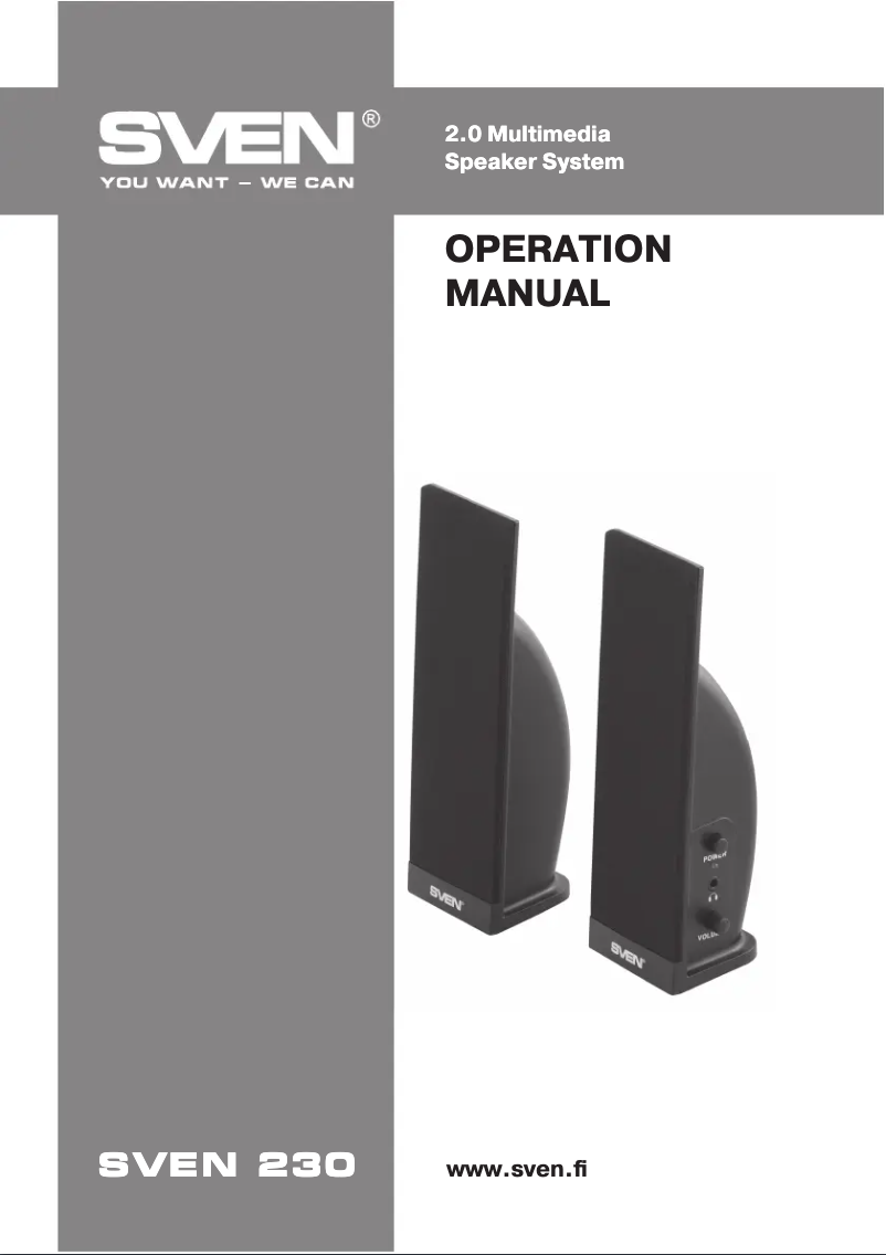 Imagen de la primera página del manual del dispositivo 230