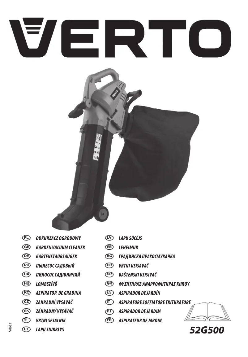 Page n°1 - Manuel utilisateur Verto 52G500