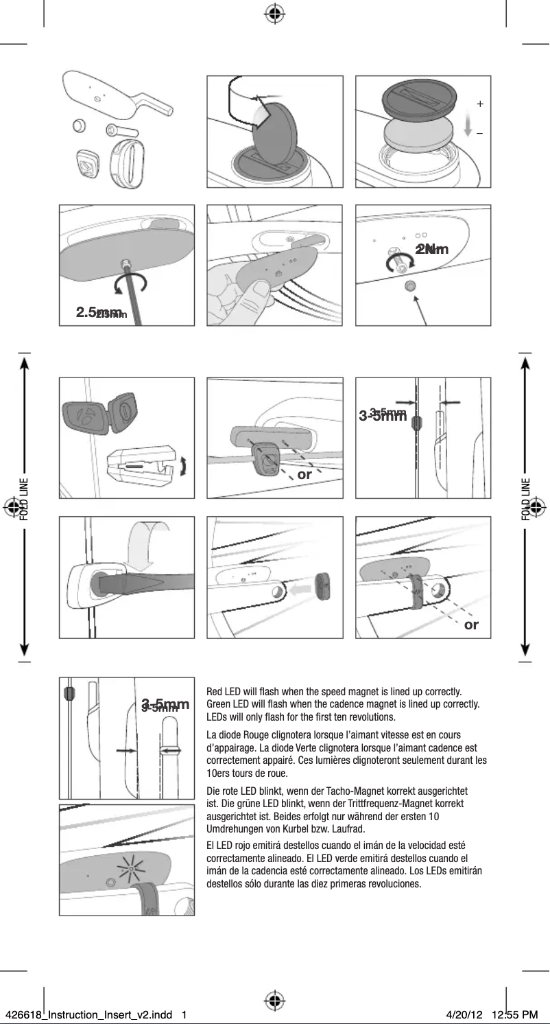 Page 1 de la notice Manuel utilisateur Bontrager Duotrap
