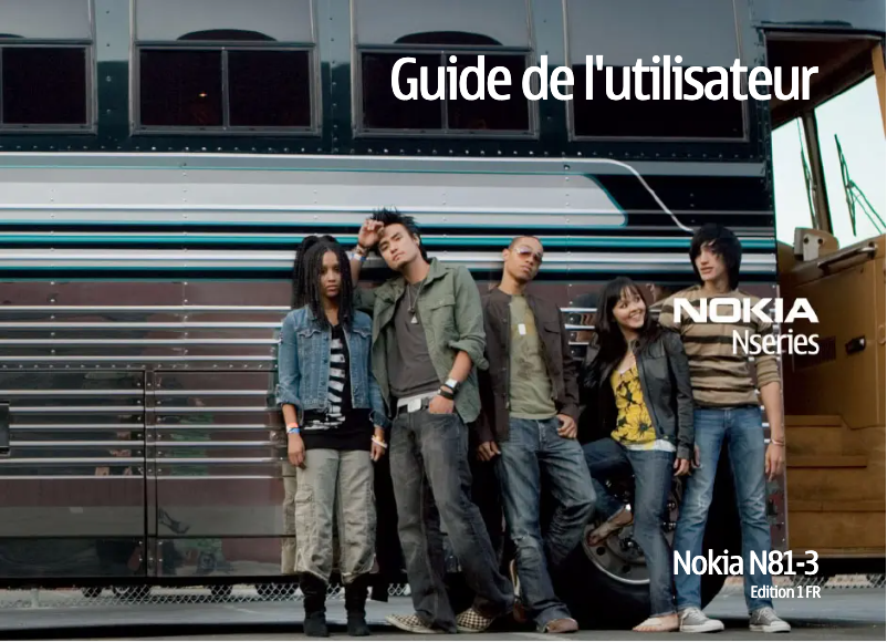 Page 1 de la notice Manuel utilisateur Nokia N81