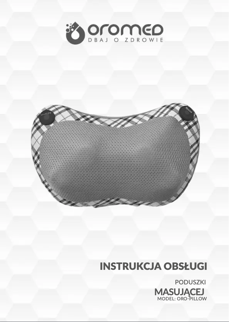 Image de la première page du manuel de l'appareil Oro-Pillow