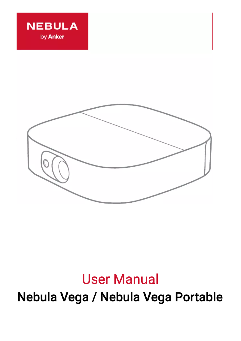Page n°1 - Manuel utilisateur Nebula Vega Portable