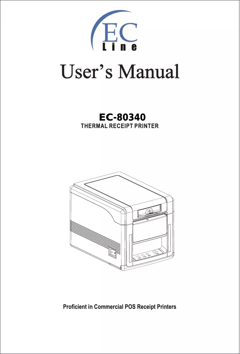 Page n°1 - Manuel utilisateur EC Line EC-PM-80340