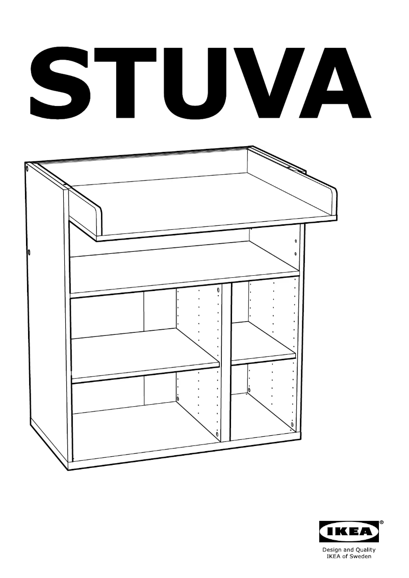 Image de la première page du manuel de l'appareil Stuva