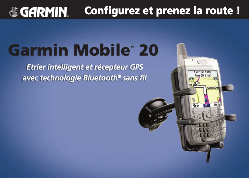 Page 1 de la notice Manuel utilisateur Garmin Mobile 20
