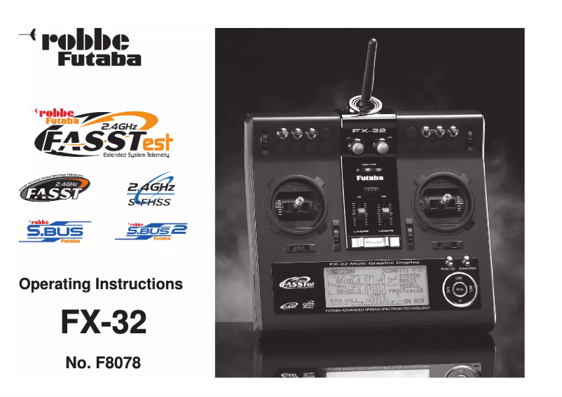 Image de la première page du manuel de l'appareil FX-32