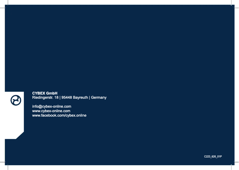Page 1 de la notice Manuel utilisateur Cybex Solution X-fix
