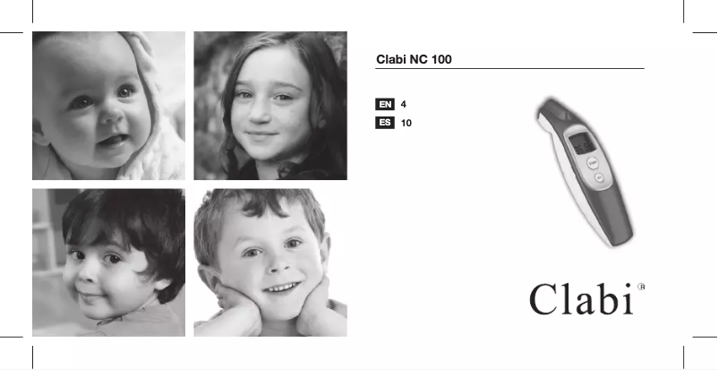 Image de la première page du manuel de l'appareil NC 100