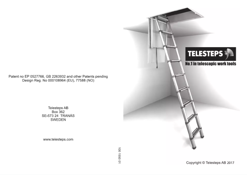 Page n°1 - Manuel utilisateur Telesteps Loft Line Maxi