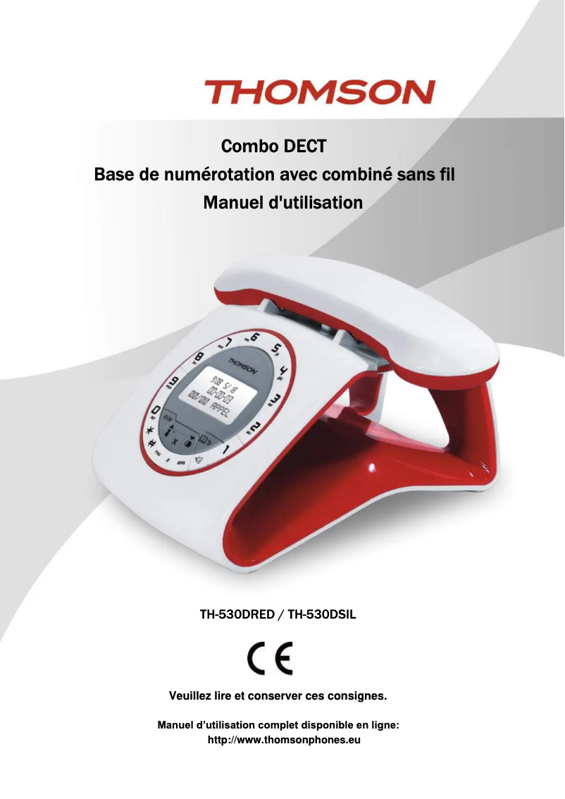 Página 1 del manual Manual de usuario Thomson TH-530