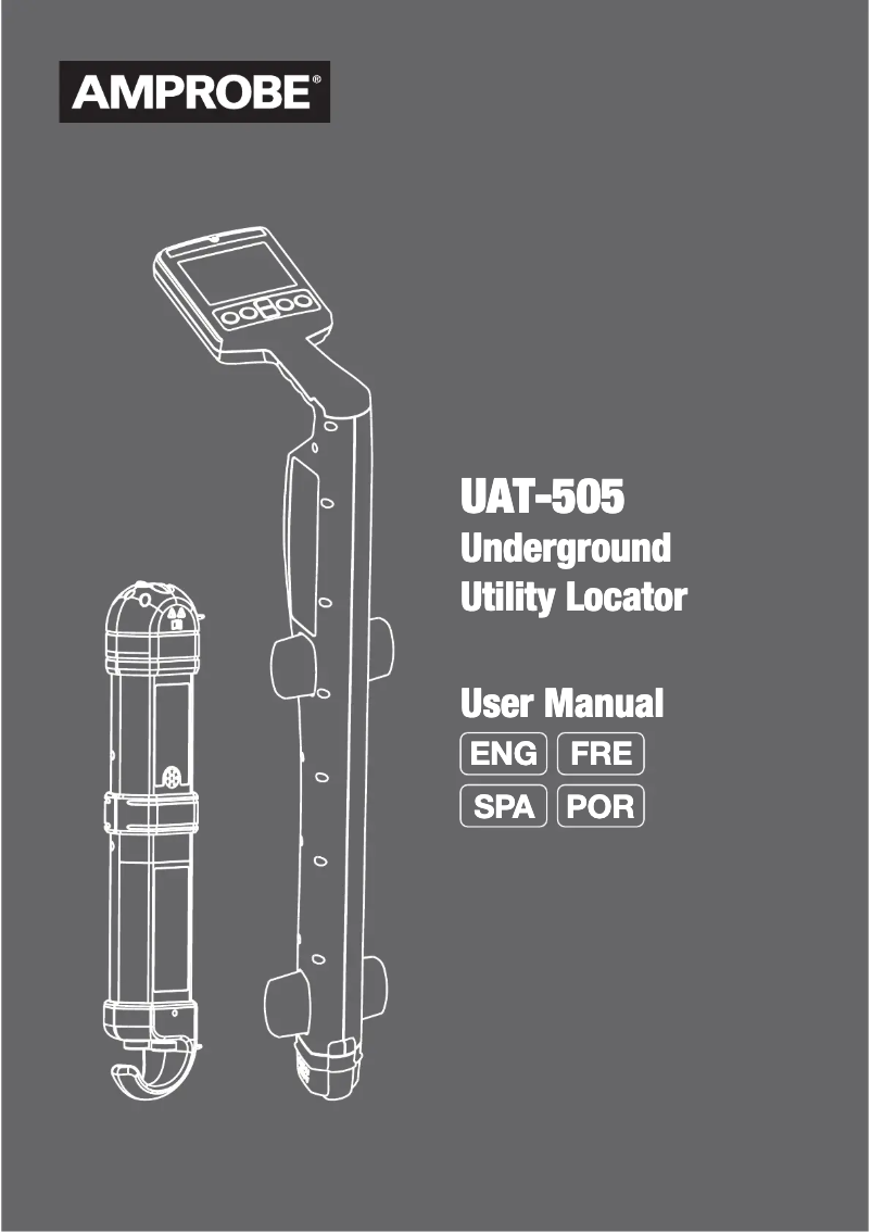 Page 1 de la notice Manuel utilisateur Amprobe UAT-505