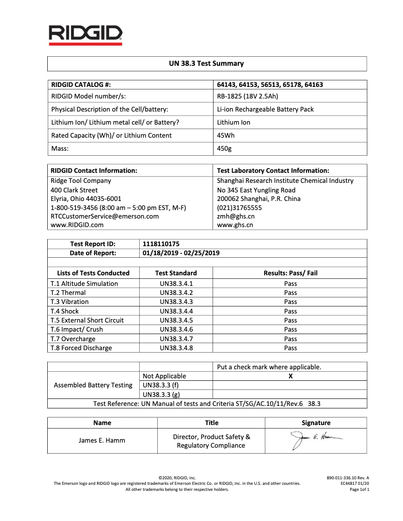 Image de la première page du manuel de l'appareil RBC-30