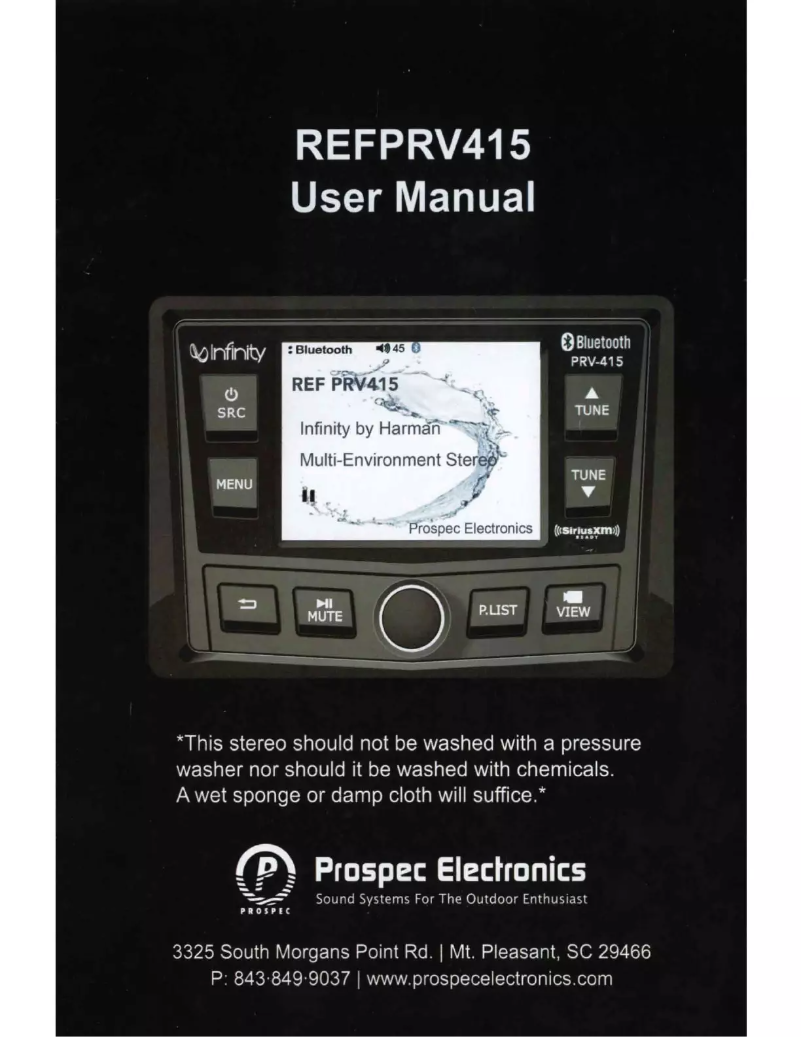 Image de la première page du manuel de l'appareil REFPRV415