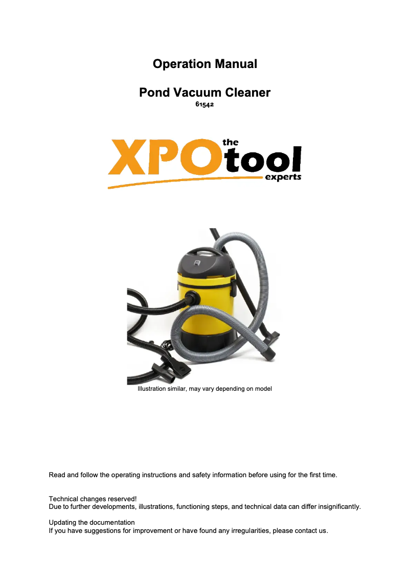 Page 1 de la notice Manuel utilisateur WilTec 61542