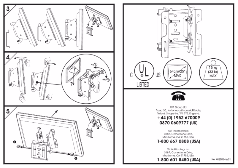Page 1 de la notice Manuel utilisateur AVF EL101B-A