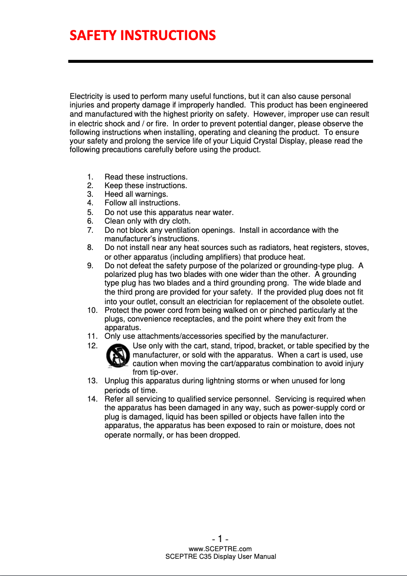 Image de la première page du manuel de l'appareil C355W-3440UN