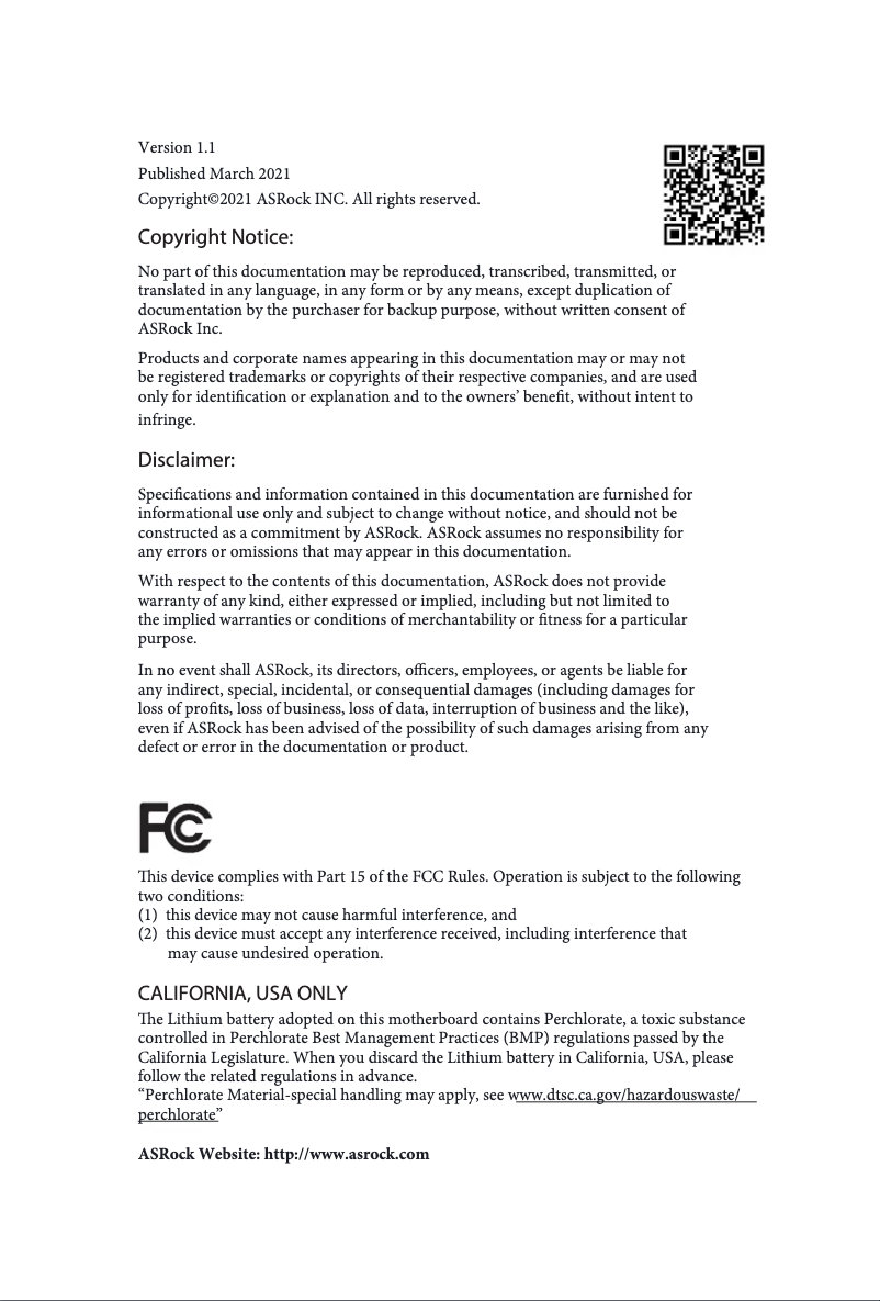 Image de la première page du manuel de l'appareil H81M-VG4 R4.0