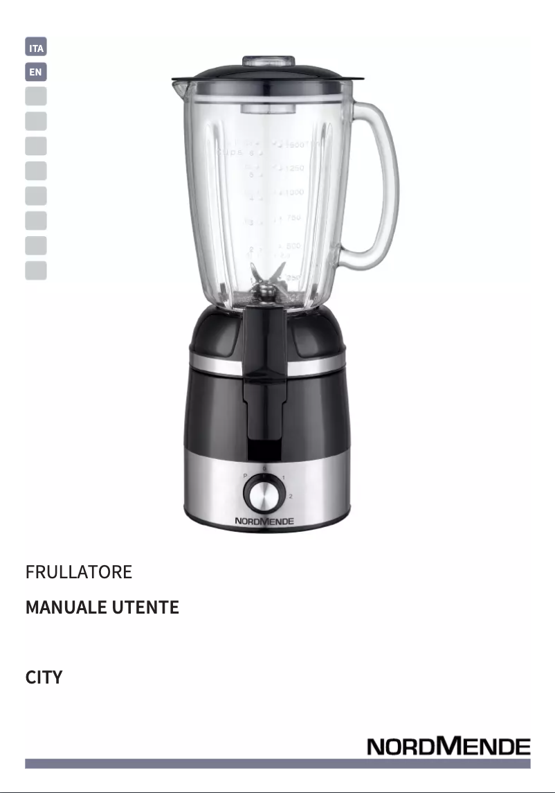 Image de la première page du manuel de l'appareil City