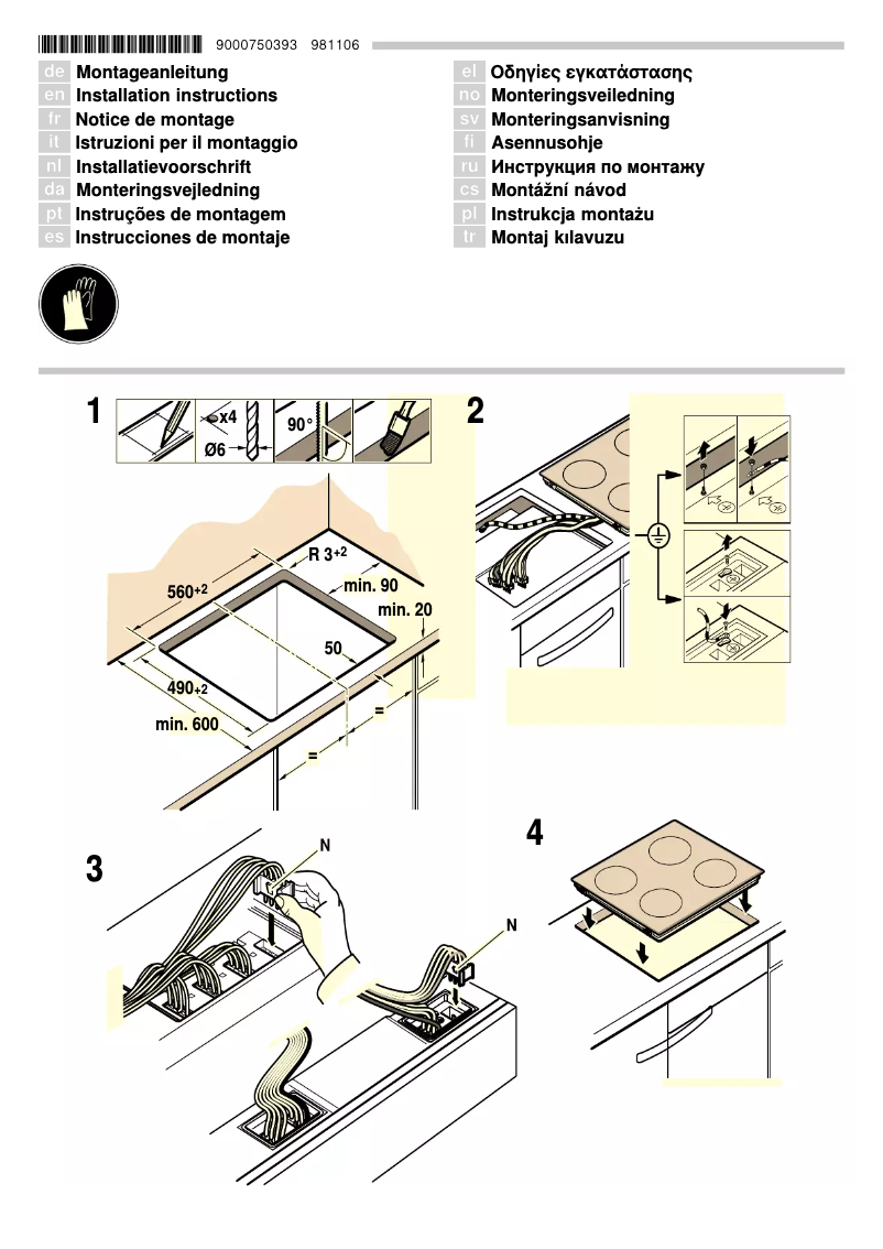 Page n°1 - Manuel utilisateur Constructa CM321053
