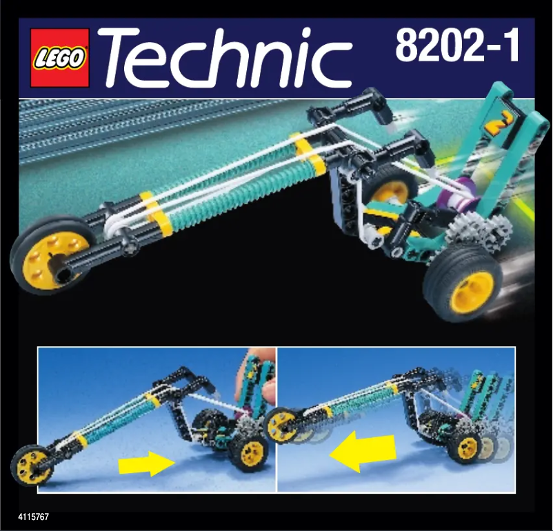 Image de la première page du manuel de l'appareil Easy Rider