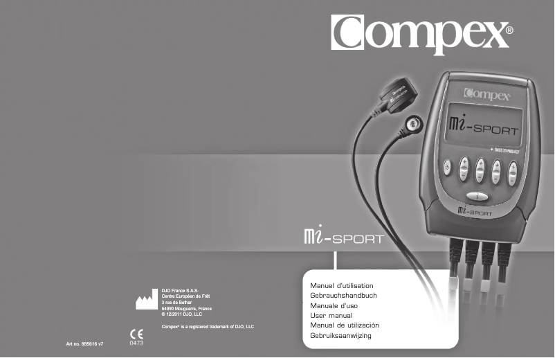 Image de la première page du manuel de l'appareil Mi-Sport