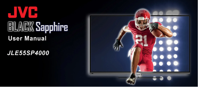 Image de la première page du manuel de l'appareil JLE55SP4000