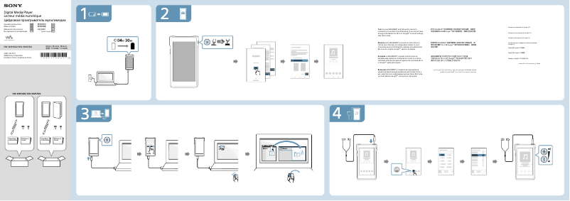 Página 1 del manual Manual de usuario Sony NW-WM1AM2