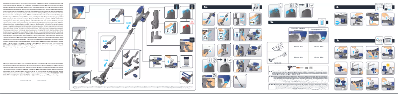 Page 1 de la notice Manuel utilisateur Rowenta Air Force 360 RH9051WO