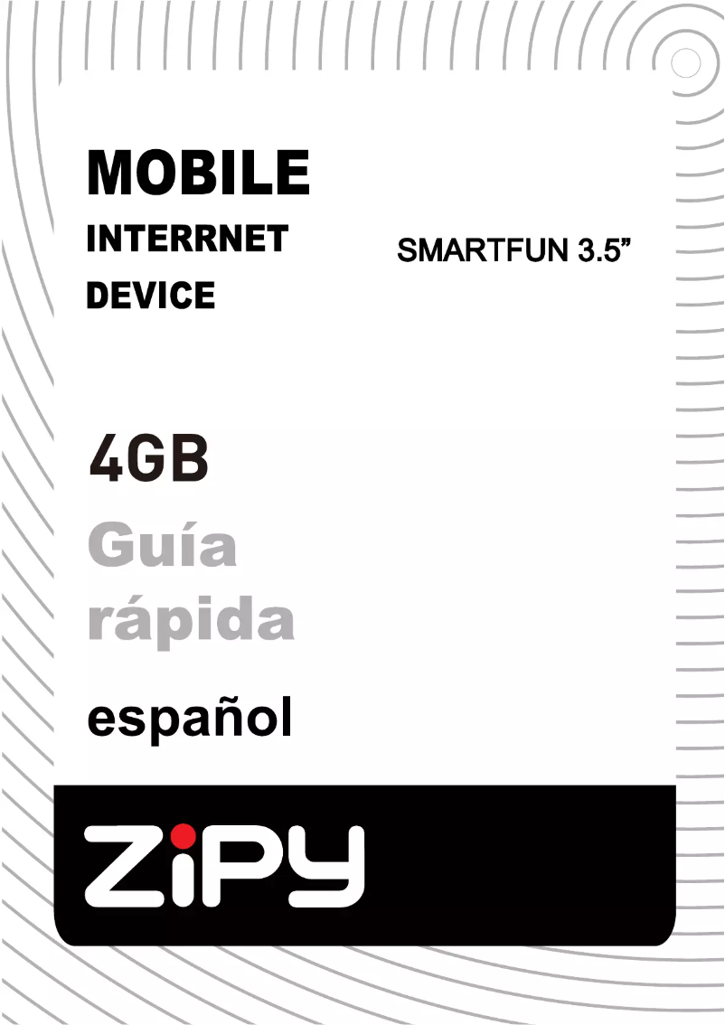 Page n°1 - Manuel utilisateur Zipy Smart Fun 3.5