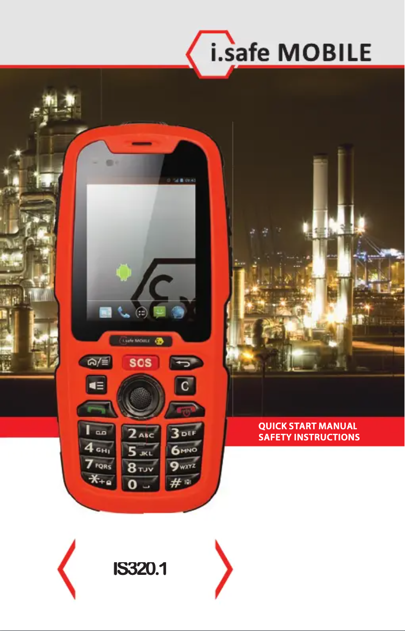 Page 1 de la notice Manuel utilisateur i.safe Mobile IS320.1