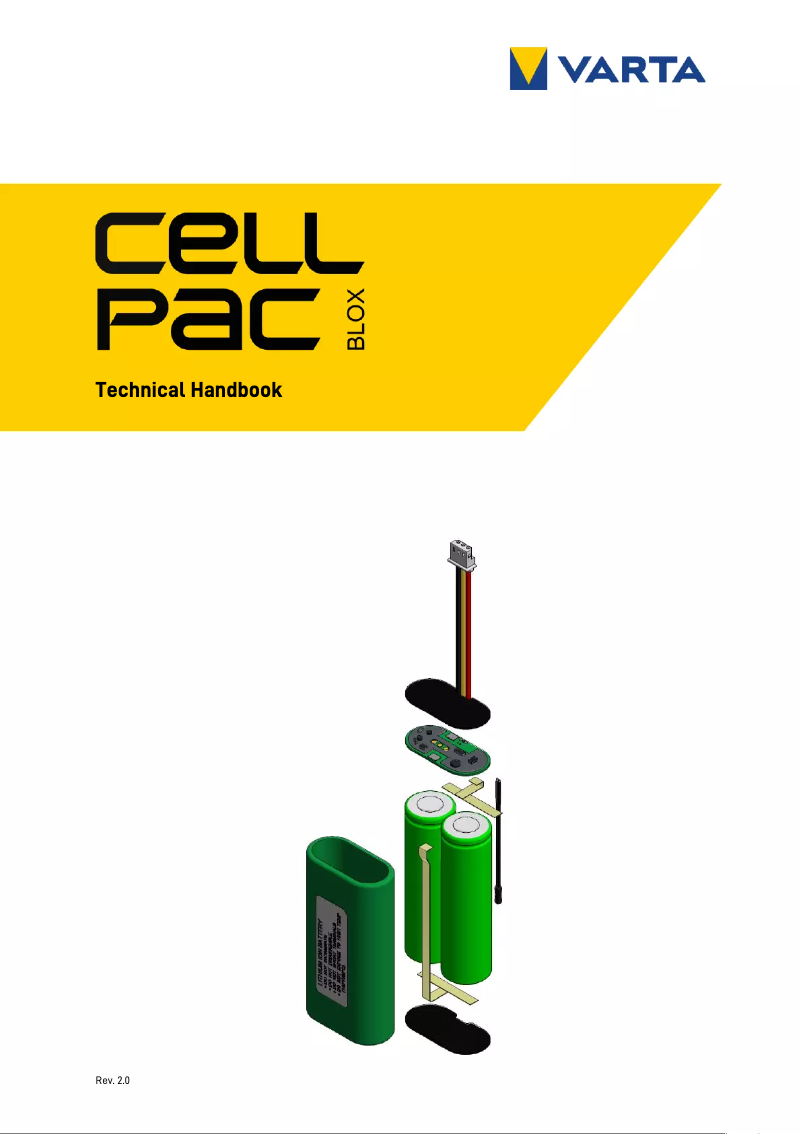 Page 1 de la notice Manuel utilisateur Varta CellPac BLOX